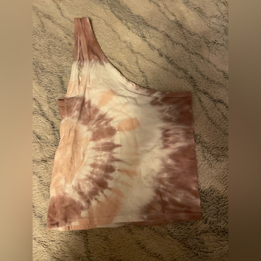 Small American Eagle tie dye crop top
